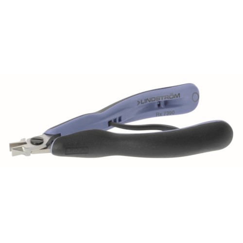 Alicates de precisión stubby ERGO™ con punta recta plana y mango sintético para cadenas de joyería | RX 7390